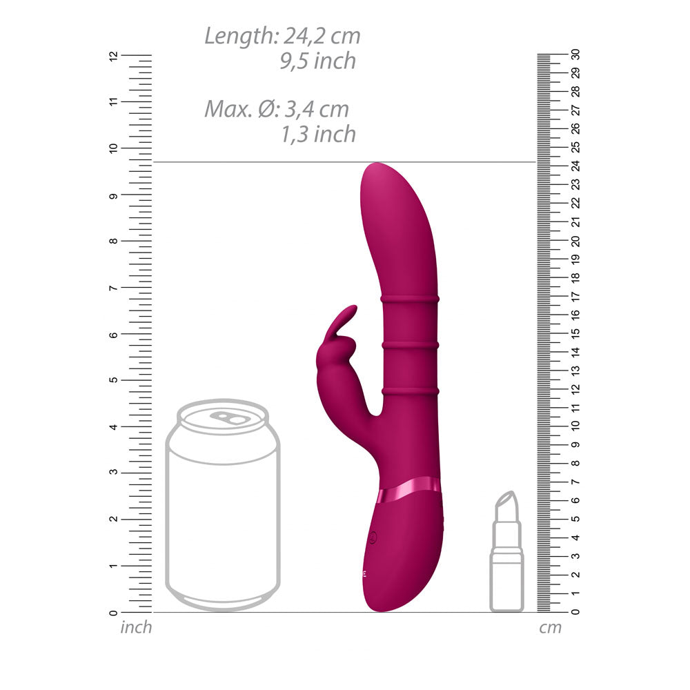 VIVE Sora -  -  24.2 cm USB Rechargeable Rabbit Vibrator
