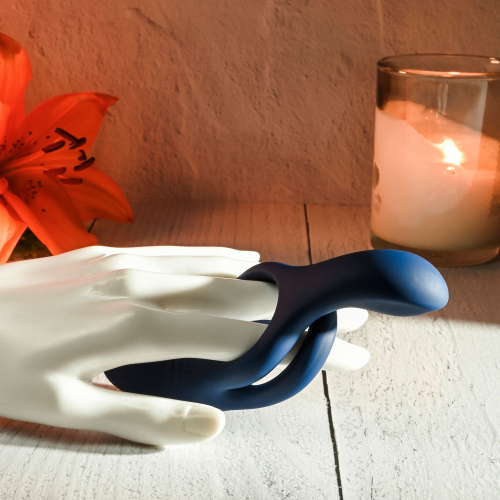 Zero Tolerance RING AROUND THE ROSY - Navy  USB Rechargeable Cock Ring
