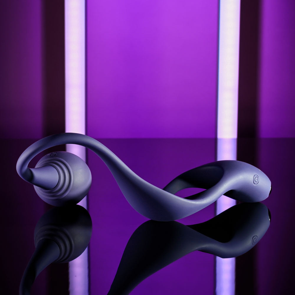 Zero Tolerance TIP TO TAIL -  USB Rechargeable Vibrating Butt Plug with Vibrating Cock Ring
