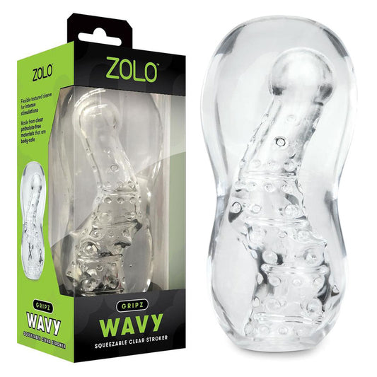 Zolo Gripz - Wavy -  Stroker Sleeve